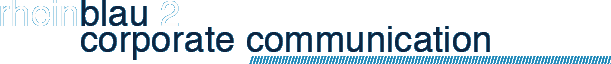 rheinblau 2 // corporate communication